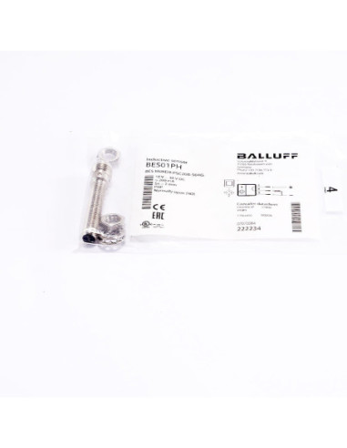 Czujnik indukcyjny standardowy, BALLUFF, BES M08EH-PSC20B-S04G BES01PH/222234  | Automatyka | Eshop Dopak | Wszystko dla Przemys