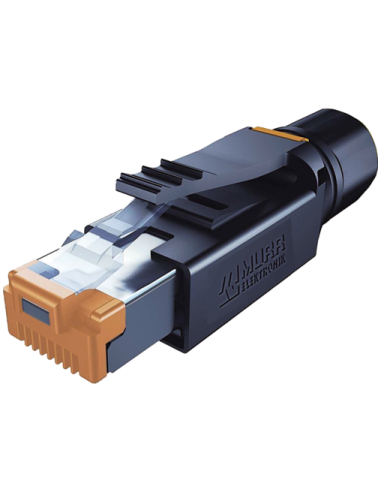 Wtyczka RJ45 Professional męska, prosta, 8-polowa, ekranowana, Gigabit 7000-74011-0000000 | Przewody i Złącza | Eshop Dopak | Ws