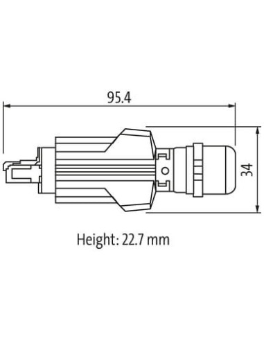 Wtyczka Push Pull RJ45 męska 8-polowa 7000-99591-0000000 | Przewody i Złącza | Eshop Dopak | Wszystko dla Przemysłu