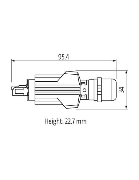 Wtyczka Push Pull RJ45 męska 8-polowa 7000-99591-0000000 | Przewody i Złącza | Eshop Dopak | Wszystko dla Przemysłu
