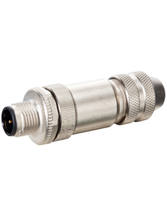 Wtyczka M12 męska, prosta. b-cod, ekranowana, Interbus, Profibus 7000-14001-0000000 | Przewody i Złącza | Eshop Dopak | Wszystko