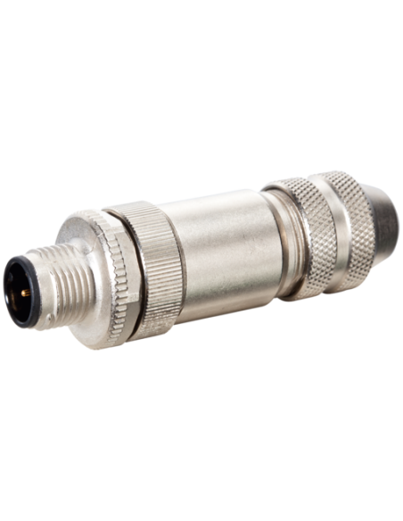 Wtyczka M12 męska, prosta, ekranowana, B-code, 2-polowa 7000-14005-0000000 | Przewody i Złącza | Eshop Dopak | Wszystko dla Prze