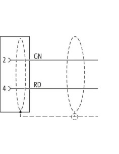 Złącze śrubowe M12 żeńskie 90° B-kod. ekranowane, przewodowe. 7000-14035-0000000 | Przewody i Złącza | Eshop Dopak | Wszystko dl 2