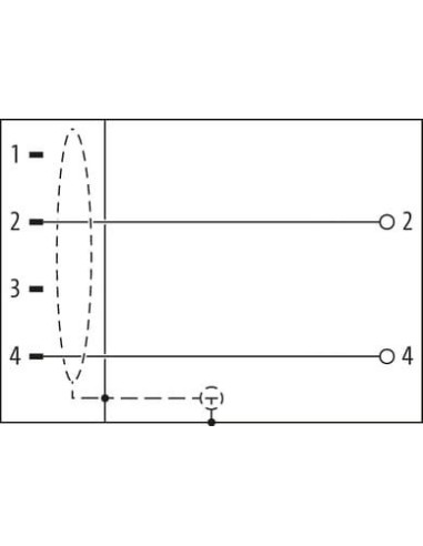 Wtyczka M12 męska, kątowa, B-Code 6..8mm, 7000-14015-0000000 | Przewody i Złącza | Eshop Dopak | Wszystko dla Przemysłu