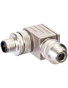 Wtyczka M12 męska, kątowa, B-Code 6..8mm 7000-14011-0000000 | Przewody i Złącza | Eshop Dopak | Wszystko dla Przemysłu