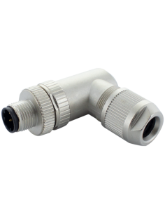 M12 damski 90° kod D. Naciśnij zamek 7000-14811-0000000 | Przewody i Złącza | Eshop Dopak | Wszystko dla Przemysłu