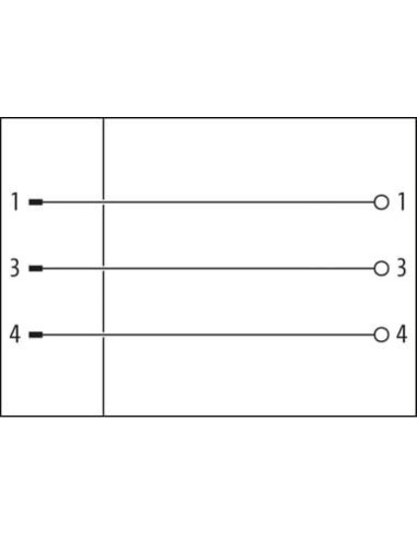 Wtyczka M8 męska, prosta, Slimline, 3-polowa, 0,14-0,34mm2 7000-08331-0000000 | Przewody i Złącza | Eshop Dopak | Wszystko dla P
