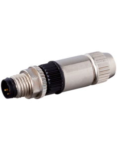 Wtyczka M8 męska, prosta, 4-polowa, 0,14-0,34mm2 7000-08351-0000000 | Przewody i Złącza | Eshop Dopak | Wszystko dla Przemysłu