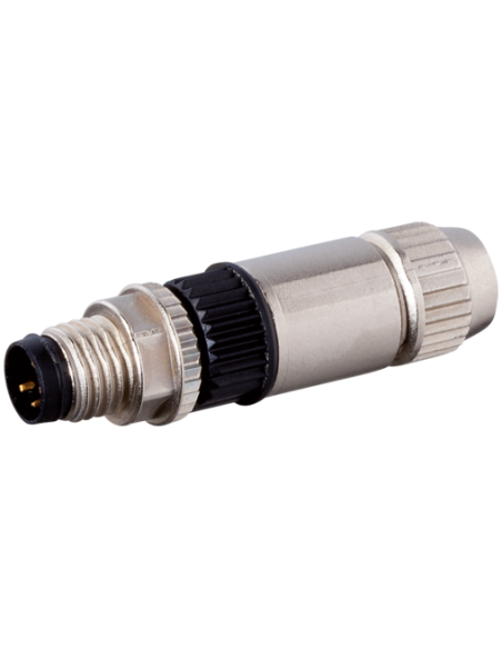 Wtyczka M8 męska, prosta, 4-polowa, 0,14-0,34mm2 7000-08351-0000000 | Przewody i Złącza | Eshop Dopak | Wszystko dla Przemysłu