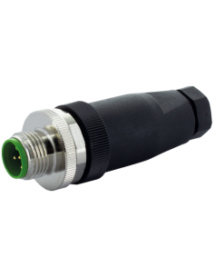 Wtyczka M12 męska, prosta, 5-polowa, zaciski śrubowe, 4..6mm 7000-12722-0000000 | Przewody i Złącza | Eshop Dopak | Wszystko dla