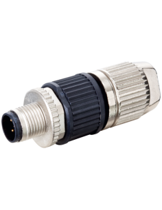 Wtyczka M12 męska, prosta, 5-polowa, 0,34-0,5mm2, zaciski nożowe 7000-12533-0000000 | Przewody i Złącza | Eshop Dopak | Wszystko