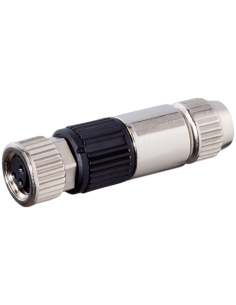 Wtyczka M8 żeńska, prosta, 4-polowa, 0,14-0,34mm2 7000-08391-0000000 | Przewody i Złącza | Eshop Dopak | Wszystko dla Przemysłu