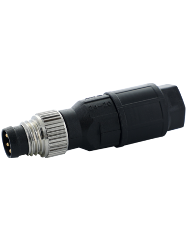 Wtyczka M8 męska 0° (IDC) 4-polowa, 0,25-0,5mm? 7000-08345-0000000 | Przewody i Złącza | Eshop Dopak | Wszystko dla Przemysłu