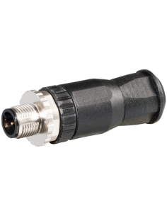 Wtyczka M12 męska 0° 4-polowa 0,14 - 1,5mm2 2,5-8mm zaciski śrubowe 7000-12734-0000000 | Przewody i Złącza | Eshop Dopak | Wszys