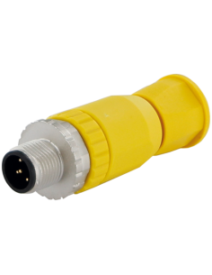 Wtyczka M12 męski 0° 5-polowa 0,14-1,5mm2, 4-8mm zaciski śrubowe 7030-12731-0000000 | Przewody i Złącza | Eshop Dopak | Wszystko