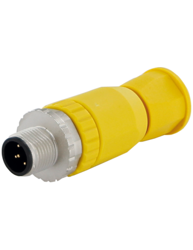 Wtyczka M12 męski 0° 5-polowa 0,14-1,5mm2, 4-8mm zaciski śrubowe 7030-12731-0000000 | Przewody i Złącza | Eshop Dopak | Wszystko