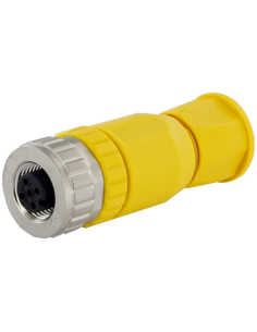 Wtyczka M12 żeńska 0° 5-polowa 0,14-1,5mm2, 4-8mm zaciski śrubowe 7030-12931-0000000 | Przewody i Złącza | Eshop Dopak | Wszystk