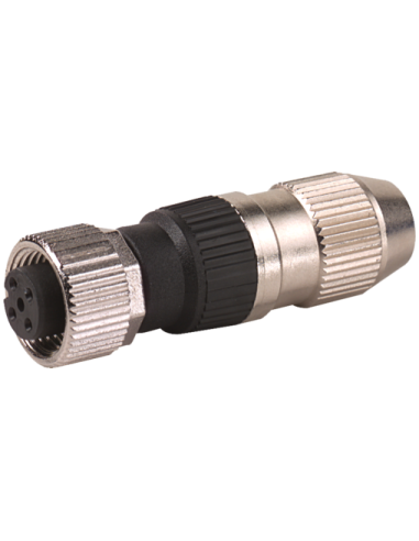 Wtyczka M12 żeńska, prosta 7000-12581-0000000 | Przewody i Złącza | Eshop Dopak | Wszystko dla Przemysłu