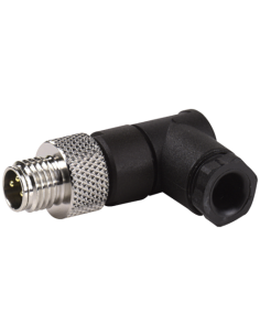Wtyczka M8 męska, kątowa, do lutowania, 3-polowa, 0,25mm2 7000-08441-0000000 | Przewody i Złącza | Eshop Dopak | Wszystko dla Pr
