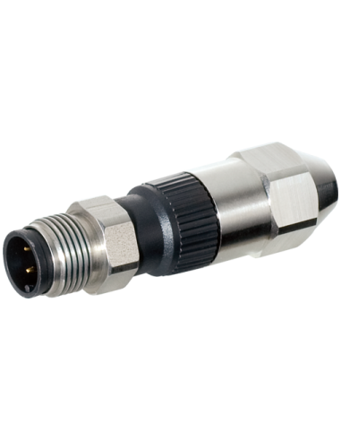 Wtyczka M12 męska, prosta, 4-polowa V2A 0,25-0,5mm2 7002-12481-0000000 | Przewody i Złącza | Eshop Dopak | Wszystko dla Przemysł