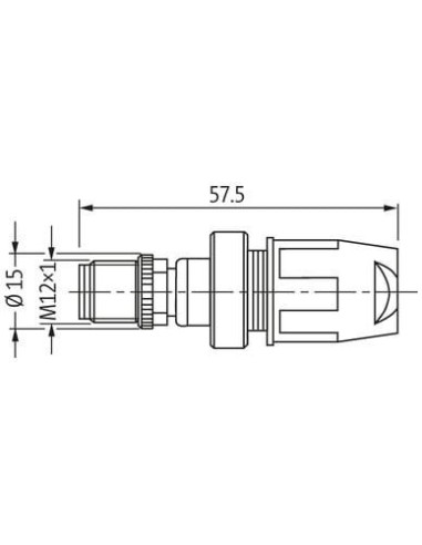 Prosimy o przesłanie MOSA M12 do montażu w terenie (IDC) 7000-12515-0000000 | Przewody i Złącza | Eshop Dopak | Wszystko dla Prz
