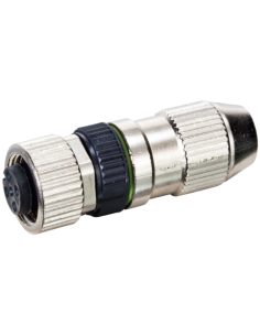 Wtyczka MOSA M12 żeńska, prosta, Slimline, 4-polowa 7000-12611-0000000 | Przewody i Złącza | Eshop Dopak | Wszystko dla Przemysł