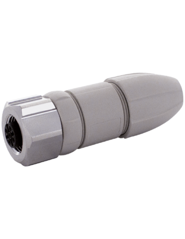 Wtyczka M12 żeńska 0° F&B PRO 7024-12901-0000000 | Przewody i Złącza | Eshop Dopak | Wszystko dla Przemysłu