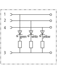 MOSA M12 90° 3LED, (IDC) 7002-12691-0000000 | Przewody i Złącza | Eshop Dopak | Wszystko dla Przemysłu 2