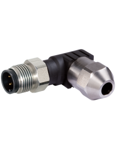 Wtyczka M12 męski, kątowa, 4-polowa, V2A 7002-12561-0000000 | Przewody i Złącza | Eshop Dopak | Wszystko dla Przemysłu