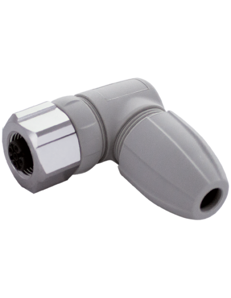 Wtyczka M12 żeńska 0° F&B PRO 7024-13001-0000000 | Przewody i Złącza | Eshop Dopak | Wszystko dla Przemysłu