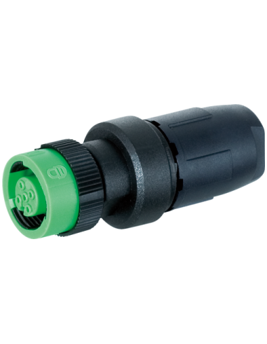 Wtyczka MQ12 żeńska, prosta, 4-polowa, 0,5..1mm2, zaciski nożowe 7050-12641-0000000 | Przewody i Złącza | Eshop Dopak | Wszystko