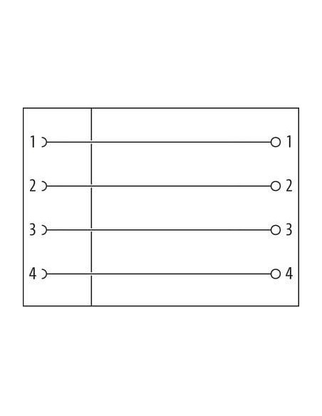 Wtyczka MQ12 żeńska, prosta, 4-polowa, 0,5..1mm2, zaciski nożowe 7050-12641-0000000 | Przewody i Złącza | Eshop Dopak | Wszystko