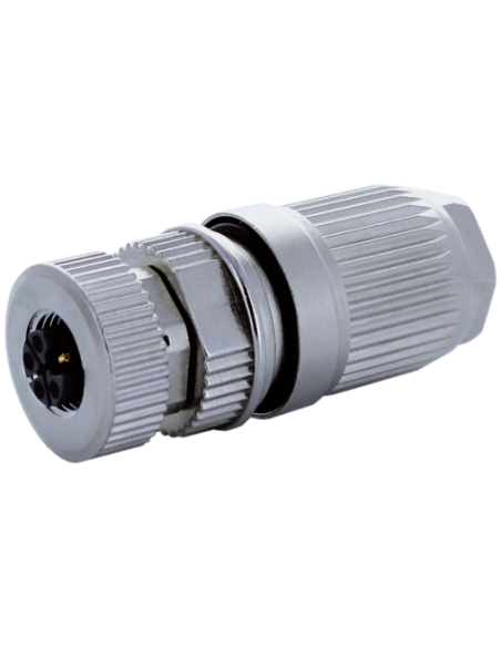 Wtyczka M12 żeńska 0° L-cod. 5-polowa 0,75…1,5mm2 7000-P4421-0000000 | Przewody i Złącza | Eshop Dopak | Wszystko dla Przemysłu