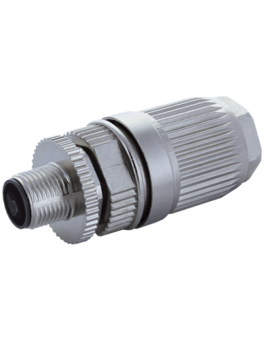 Wtyczka M12 męska 0° L-cod. 5-polowa 0,75…1,5mm2 7000-P4391-0000000 | Przewody i Złącza | Eshop Dopak | Wszystko dla Przemysłu