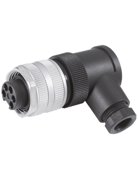 Wtyczka 7/8" żeńska, kątowa, skręcalna, zaciski śrubowe 7000-78261-0000000 | Przewody i Złącza | Eshop Dopak | Wszystko dla Prze