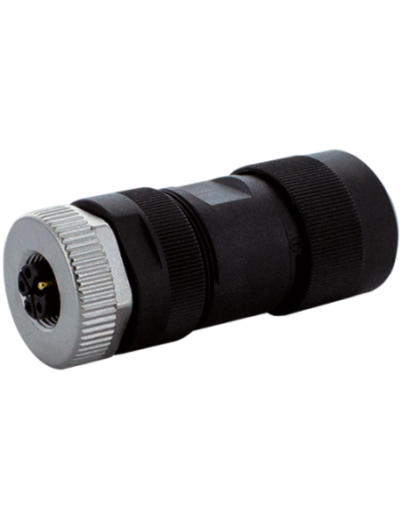 Wtyczka M12 żeńska, prosta K-cod. 5-polova, 7000-P3611-0000000 | Przewody i Złącza | Eshop Dopak | Wszystko dla Przemysłu