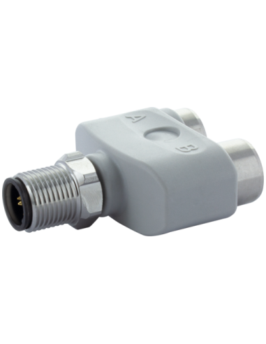 Złącze T M12 męskie 5pol./2x żeńskie 4pol. F&B PRO 7024-41131-0000000 | Przewody i Złącza | Eshop Dopak | Wszystko dla Przemysłu