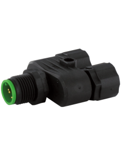 Złącze T M12 męskie / M12 żeńskie cheers Plastikowe 7005-41121-0000000 | Przewody i Złącza | Eshop Dopak | Wszystko dla Przemysł