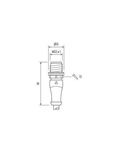 Złącze T M12 męskie / M12 męskie   kabel   M12 żeńskie 7030-42662-0000000 | Przewody i Złącza | Eshop Dopak | Wszystko dla Przem