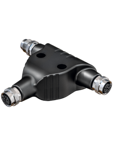 Trójnik M12 męski L-cod / 2x M12 żeński L-cod 7000-P4901-0000000 | Przewody i Złącza | Eshop Dopak | Wszystko dla Przemysłu