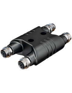 Czwórnik typ H M12 męski kod L/ 3x M12 żeński kod L 7000-P4902-0000000 | Przewody i Złącza | Eshop Dopak | Wszystko dla Przemysł