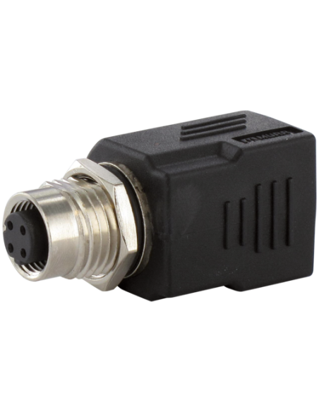 Adapter M12 żeński D-cod. - RJ45 żeński 7000-44671-0000000 | Przewody i Złącza | Eshop Dopak | Wszystko dla Przemysłu