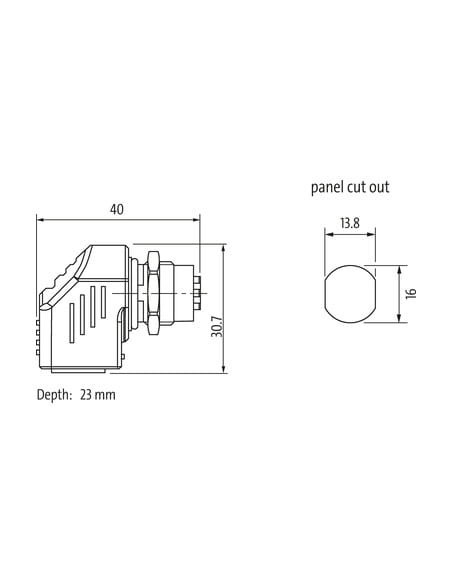 Przejściówka M12-RJ45 7000-99052-0000000 | Przewody i Złącza | Eshop Dopak | Wszystko dla Przemysłu