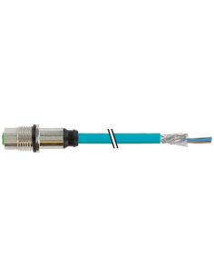 Złącze żeńskie M12. Kod D. ekranowane RM Ethernet 7700-14511-S4U0030 | Przewody i Złącza | Eshop Dopak | Wszystko dla Przemysłu