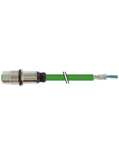Złącze żeńskie M12. Kod Y. ekranowane RM Ethernet 7000-15671-8310030 | Przewody i Złącza | Eshop Dopak | Wszystko dla Przemysłu