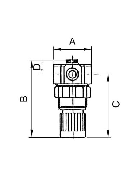 Reduktor ciśnienia wody G 1/4 GW do 25 bar, 0,5-10 bar | Pneumatyka | Eshop Dopak | Wszystko dla Przemysłu