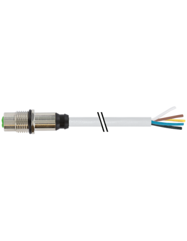 Gniazdo żeńskie M12 A-cod. 7000-13627-2150200 | Przewody i Złącza | Eshop Dopak | Wszystko dla Przemysłu