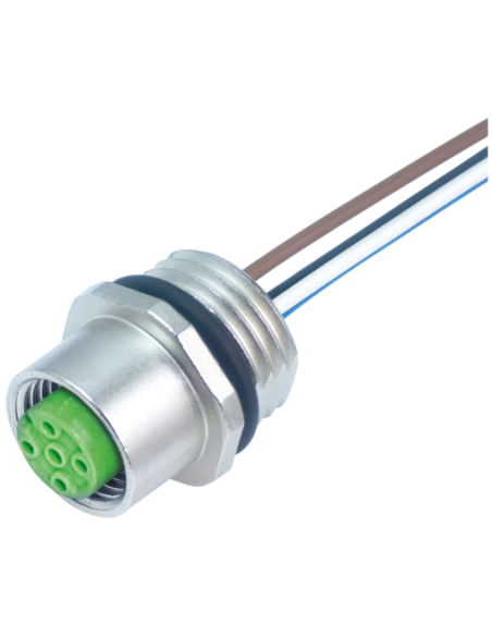 Złącze panelowe M12 żeńskie, A-cod. PP 5x0,34 2m 7000-13561-9750200 | Przewody i Złącza | Eshop Dopak | Wszystko dla Przemysłu