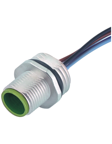 Złącze panelowe M12 męskie A-cod.   nakrętka 4x0,34 1m 7000-13502-9710100 | Przewody i Złącza | Eshop Dopak | Wszystko dla Przem