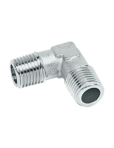 Kolanko gwintowane G 3/8 GZ, mosiądz niklowany | Hydraulika | Eshop Dopak | Wszystko dla Przemysłu